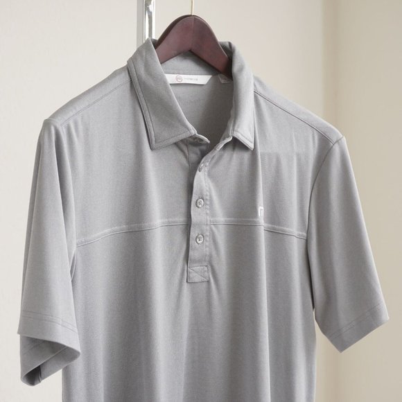 Travis Mathew Gray Polo Shirt - Picture 3 of 11